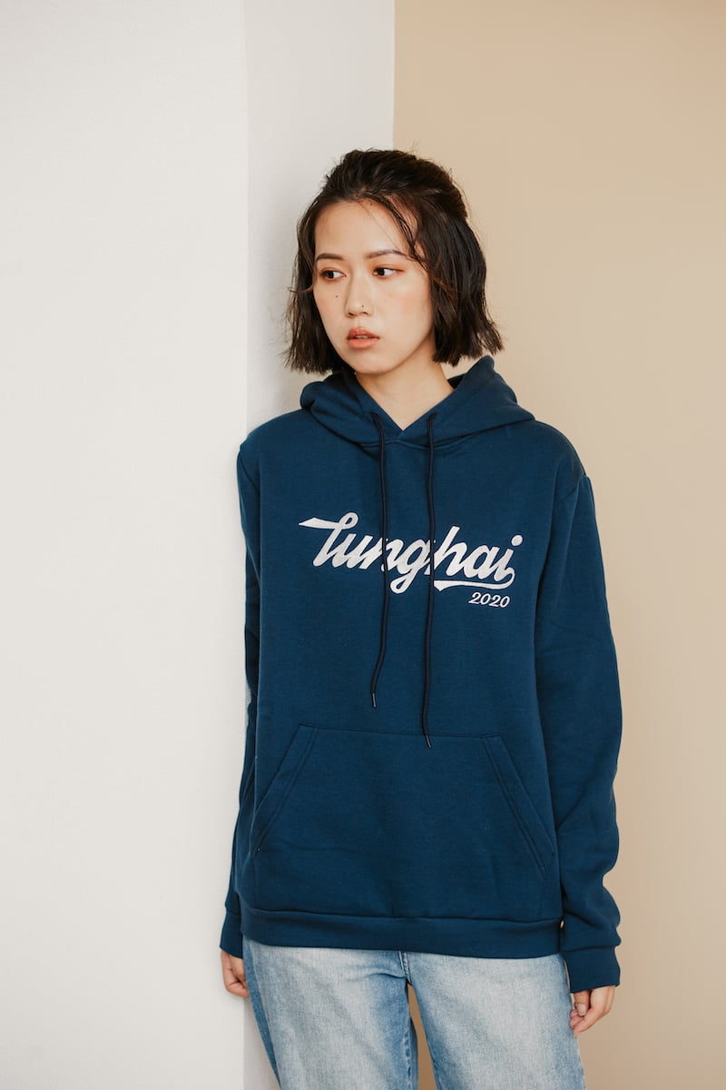 THU 2020 帽Ｔ－藍色