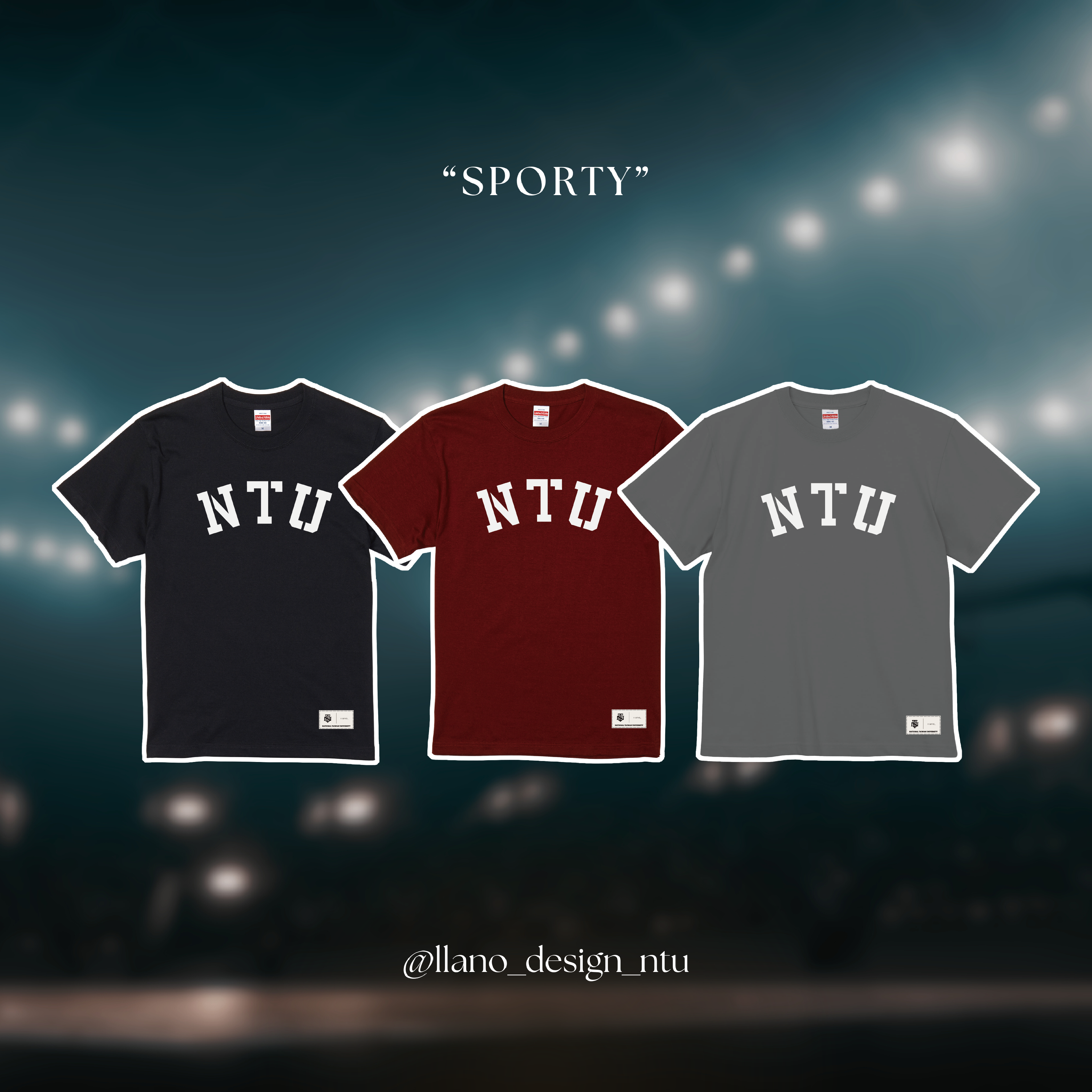 NTU 排汗衫－幾何款