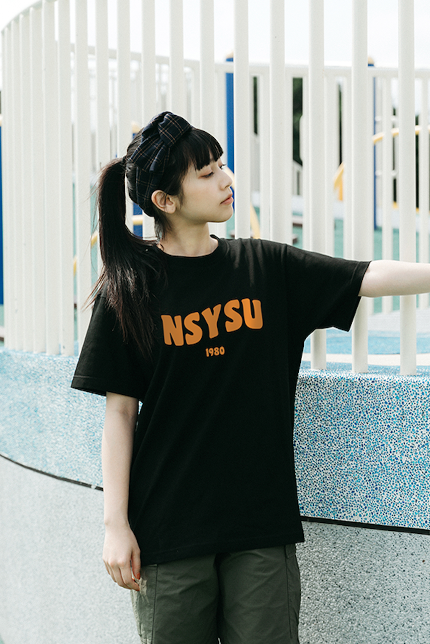 NSYSU 海浪款短Ｔ－黑色