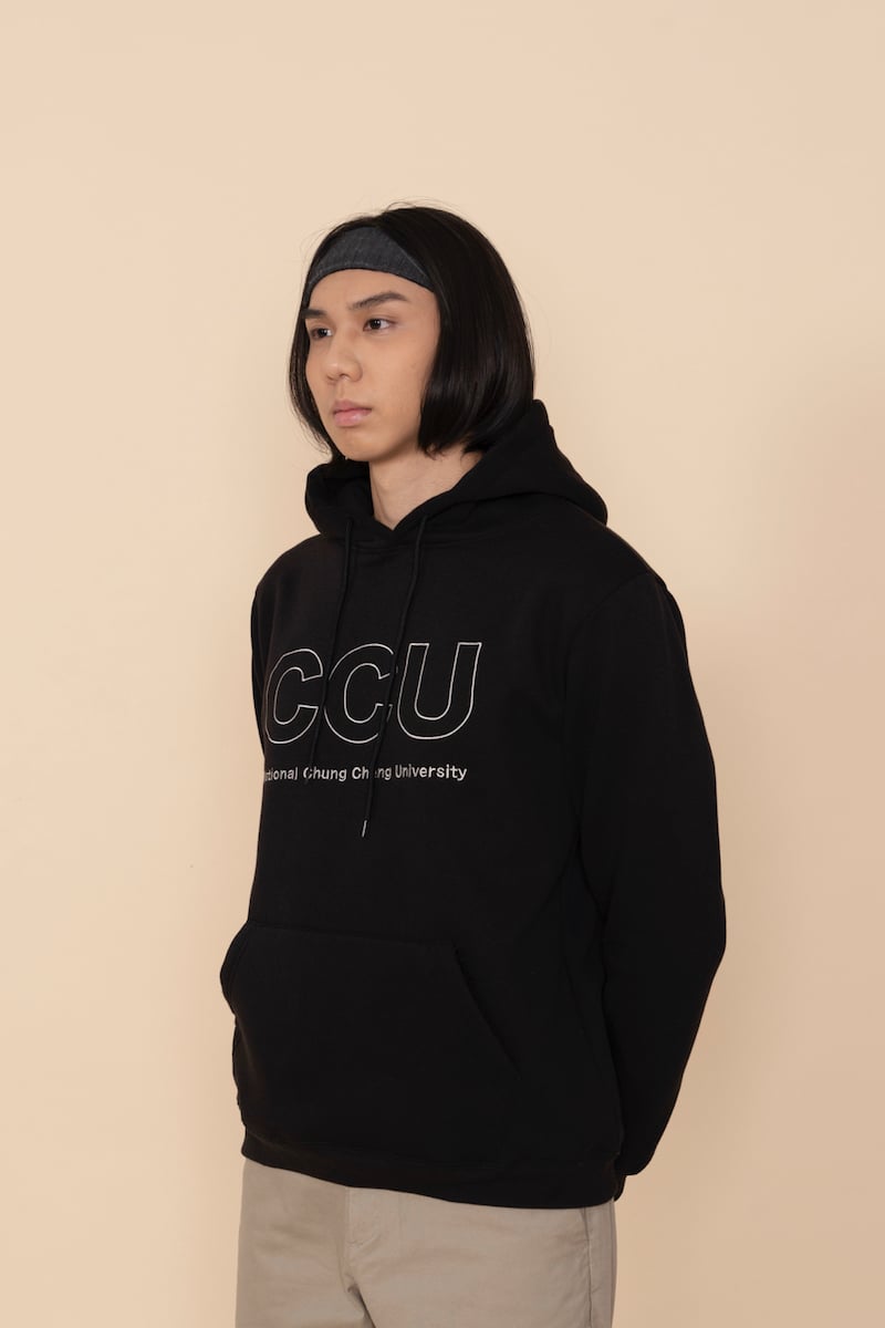 CCU 經典帽Ｔ－黑色