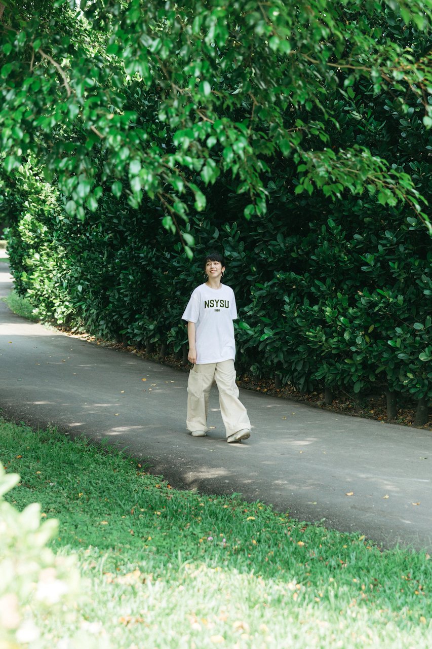 NSYSU 山稜款短Ｔ－白色