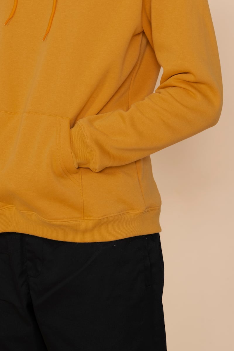 THU 經典帽Ｔ－黃色