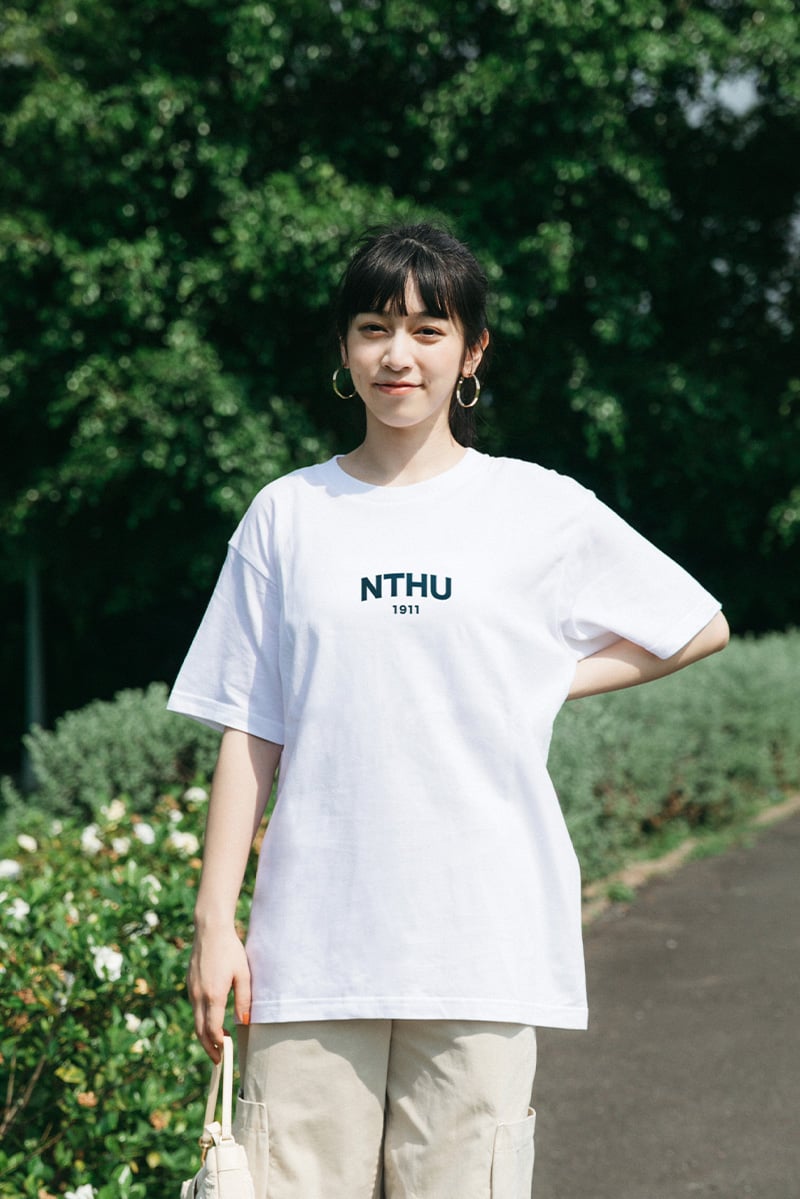 NTHU 設計短Ｔ－白色