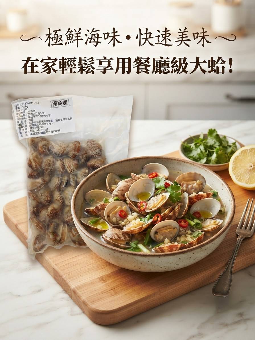 熟凍花蛤