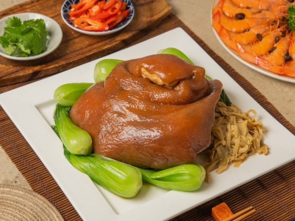 總舖師紅燒筍絲蹄膀