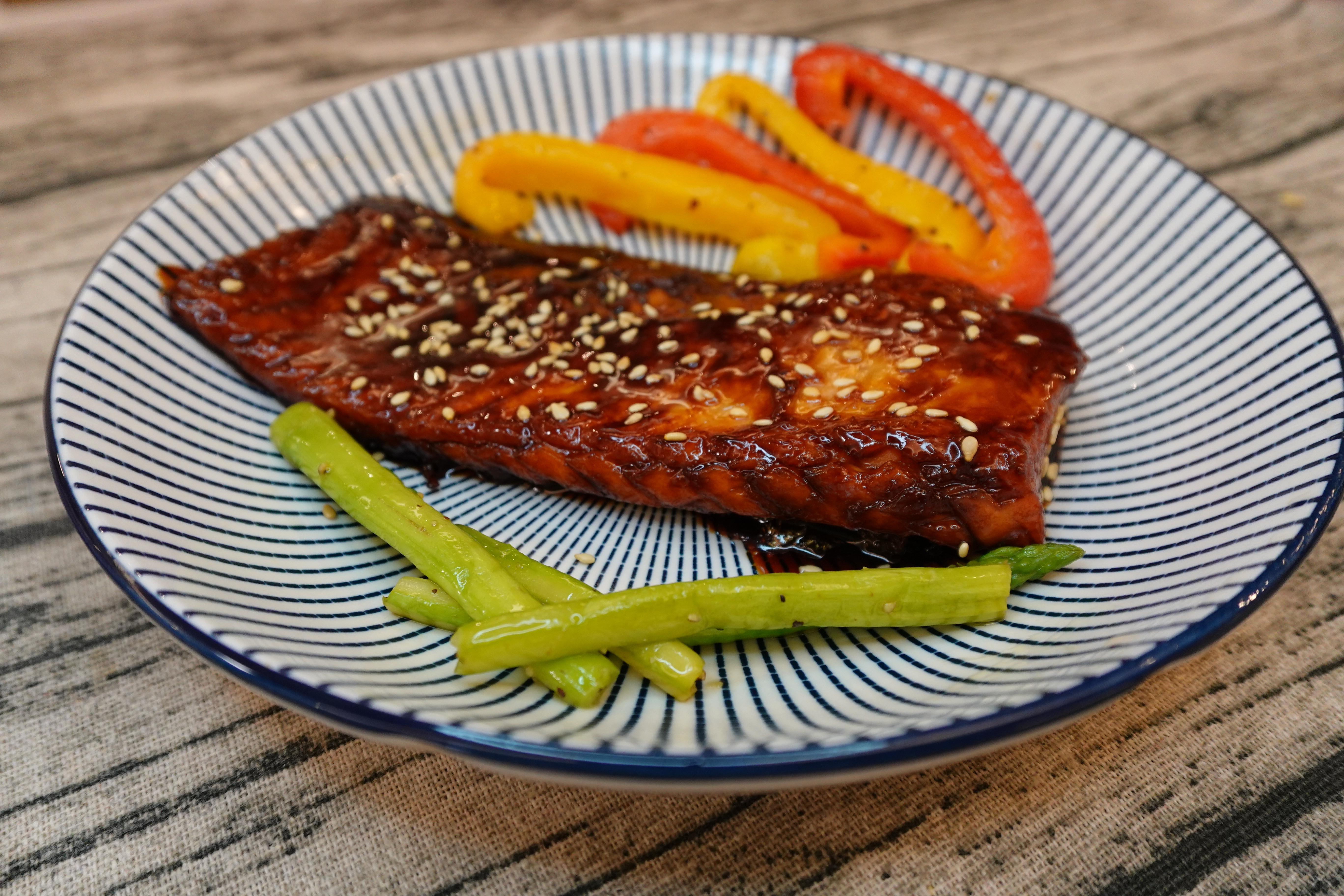 挪威蒲燒鮭魚腹條