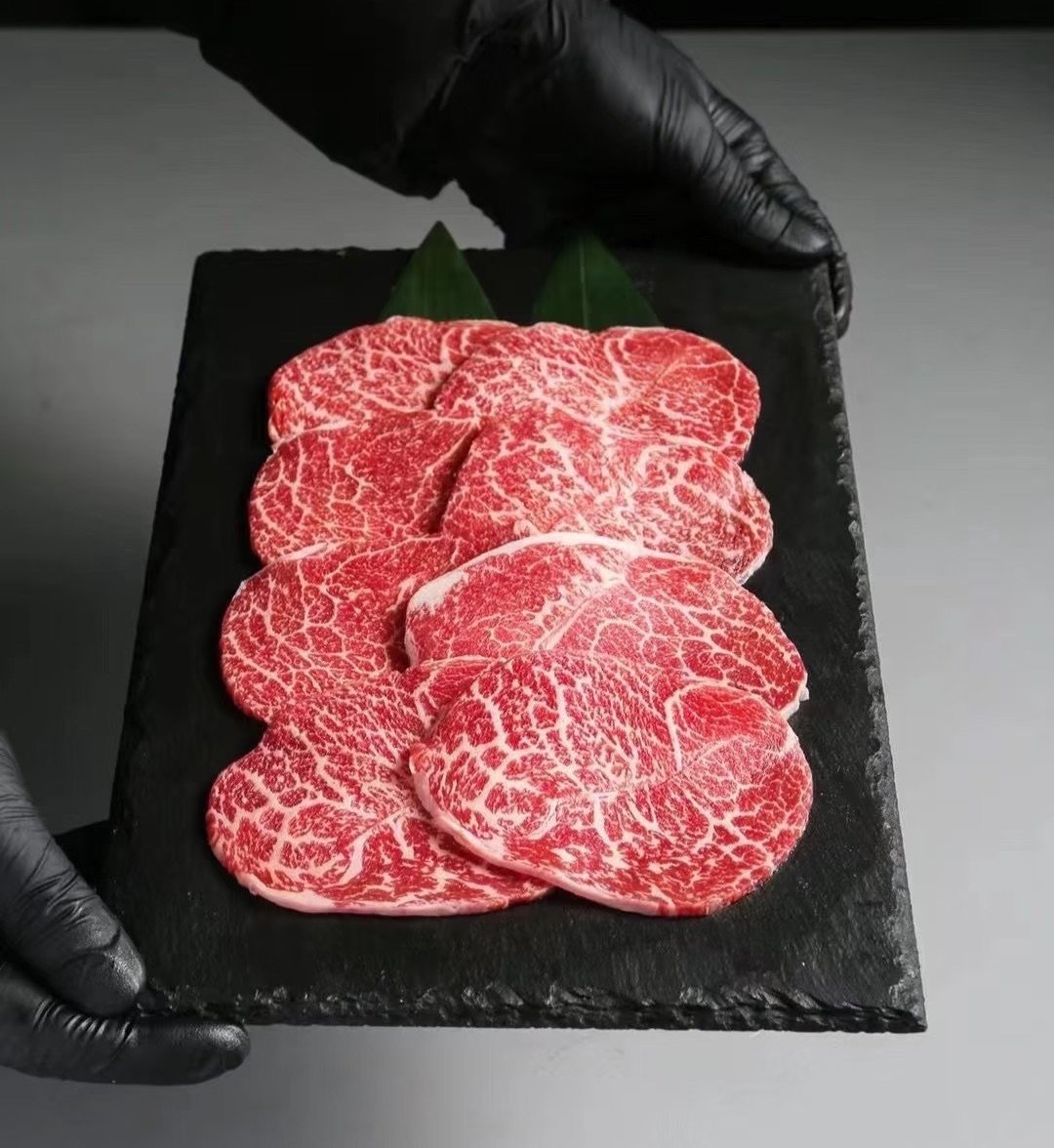 美國牛梅花燒烤片