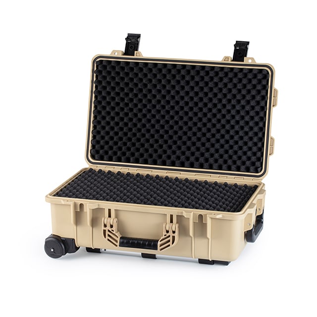 Vidafun V22 防水氣密抗撞提把滑輪箱 沙黑色