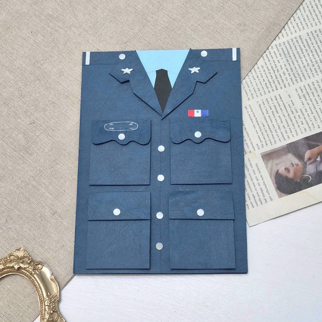 【預購】客製化制服卡片｜空軍款
