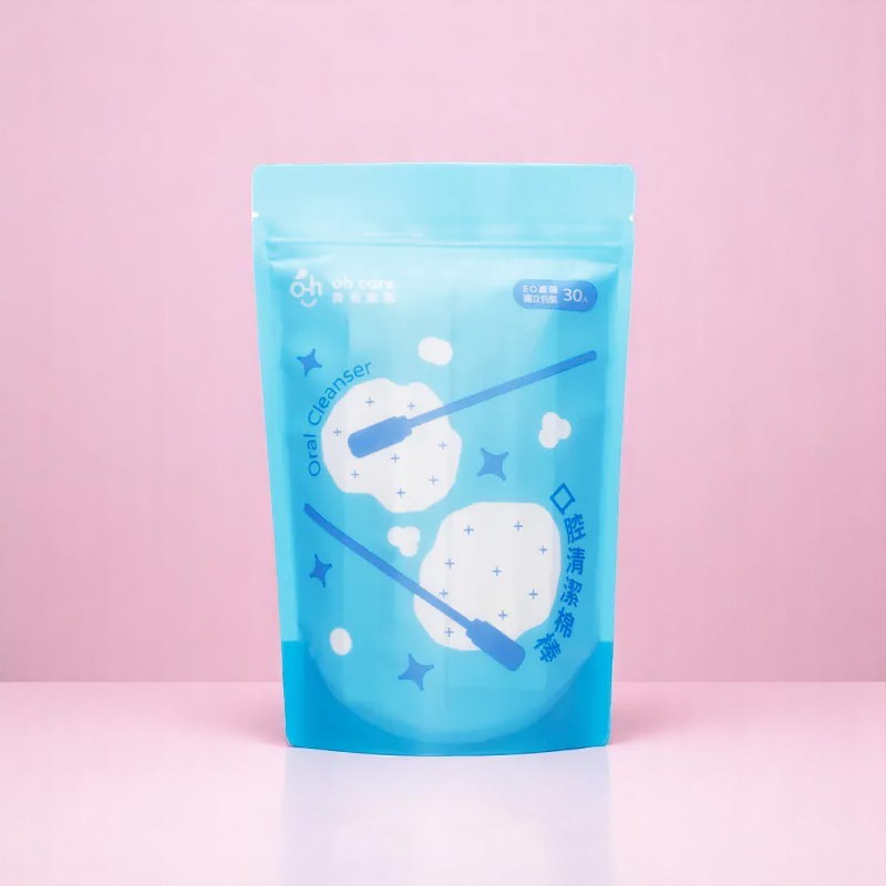 【新裝升級】口腔清潔棉棒, 30入/袋 (單入/囤貨組)