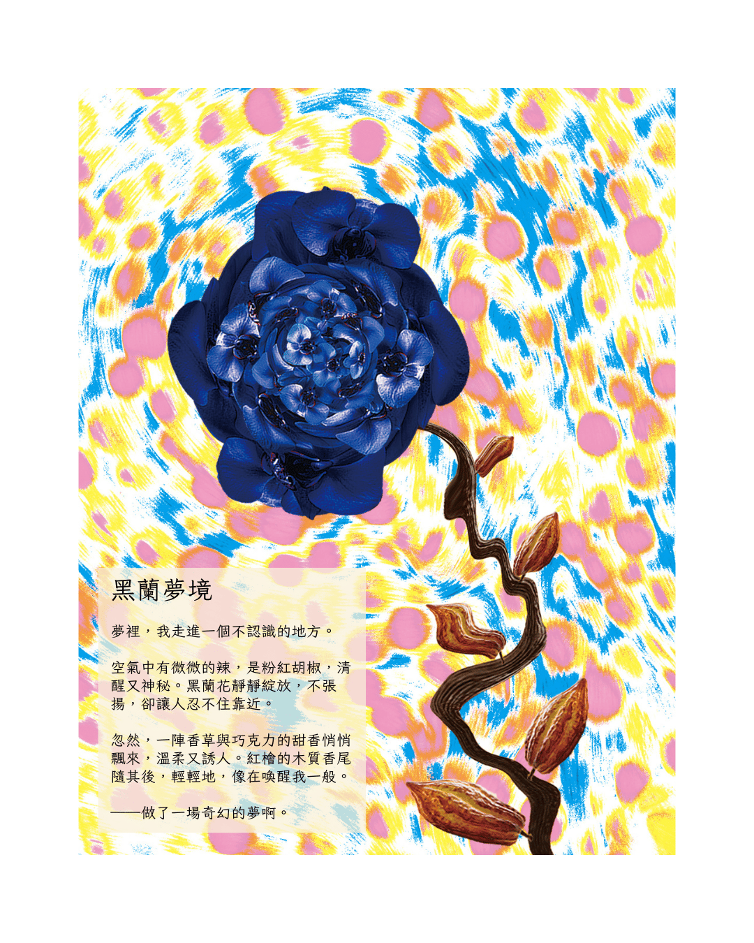 《黑蘭夢境 Black Orchid Dream｜一場關於神秘與溫柔的夢境旅行》