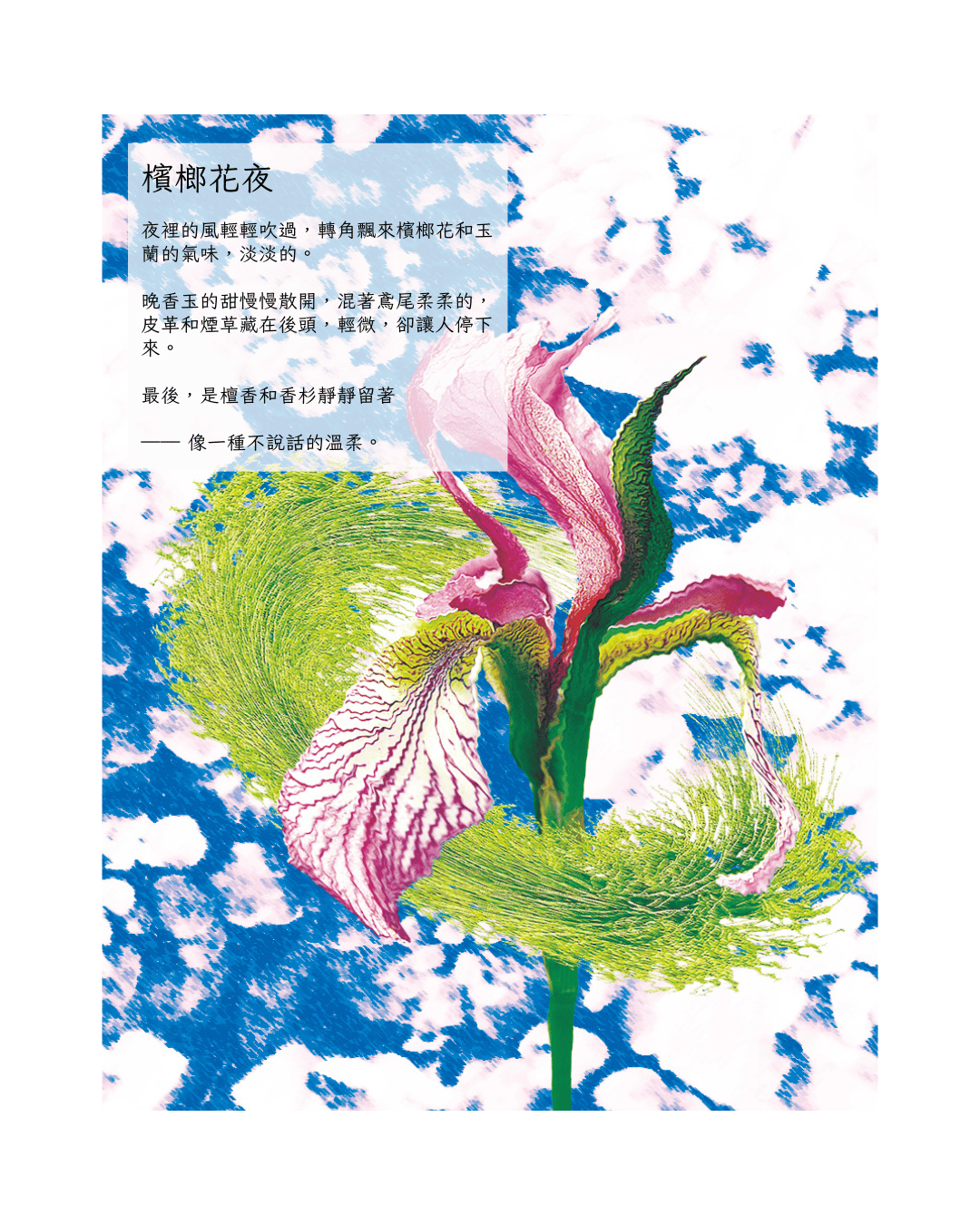 《檳榔花夜 Betel Blossom Night｜在氣味中遇見一場不說話的溫柔》