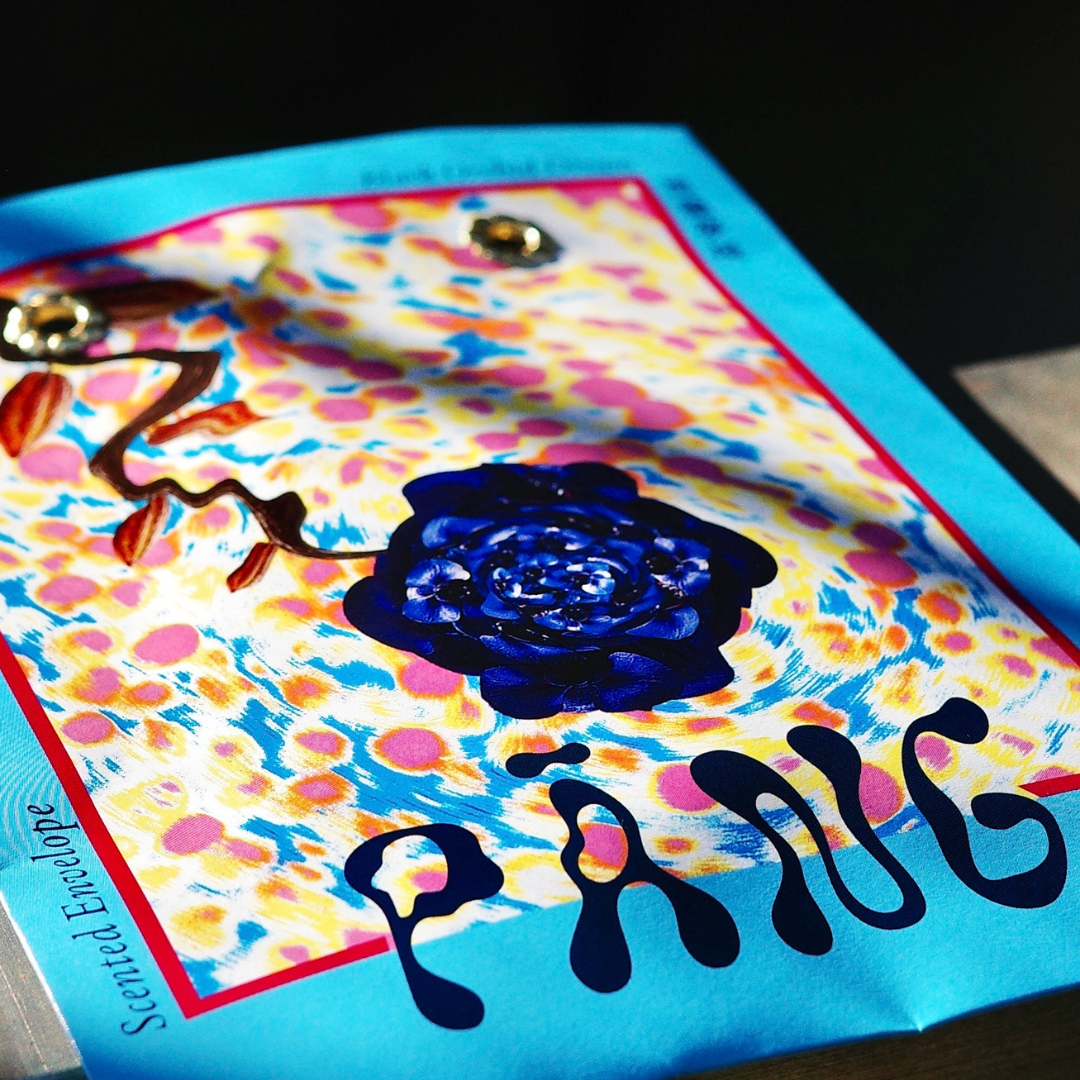 菱殼炭信封香氛袋 | 黑蘭夢境 Scented Envelope｜Black Orchid Dream