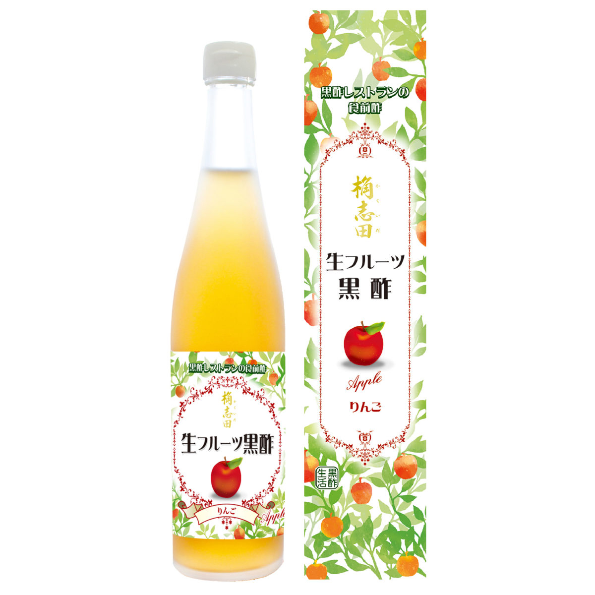 桷志田鮮果黑醋500ml-蘋果