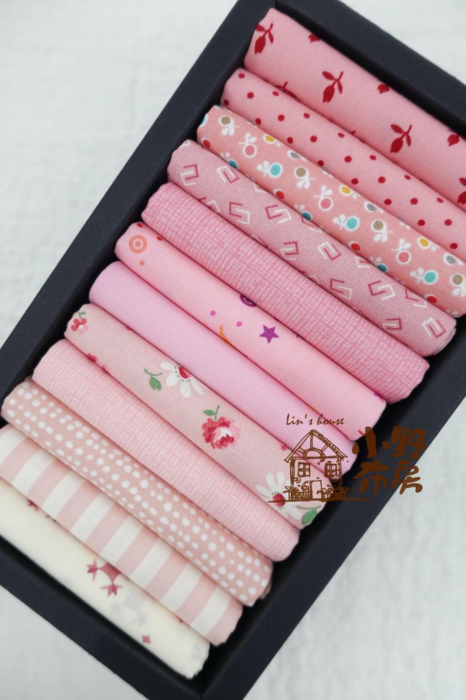 柔美浪漫粉色套布