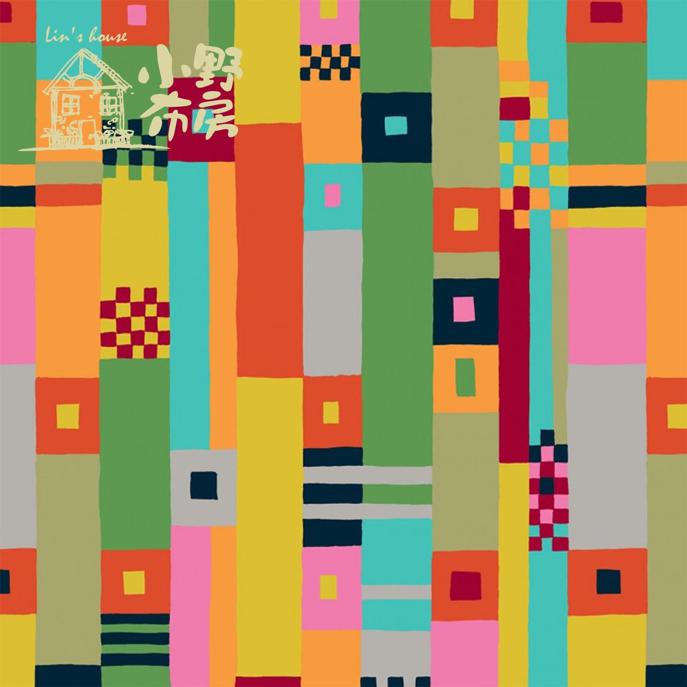 美國印花布【colour fields】michael miller