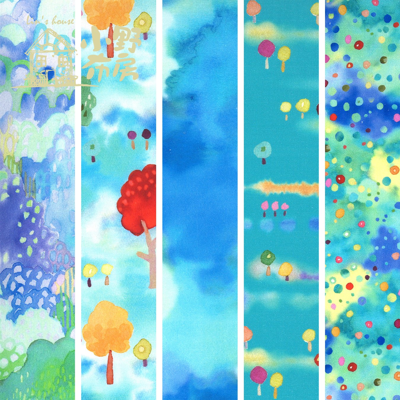 MODA【奇幻森林 Fanciful Forest（藍色）】