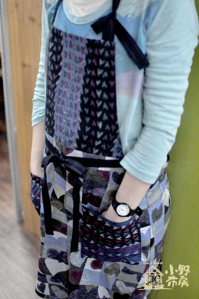 【洋裁課程】兩截式工作圍裙