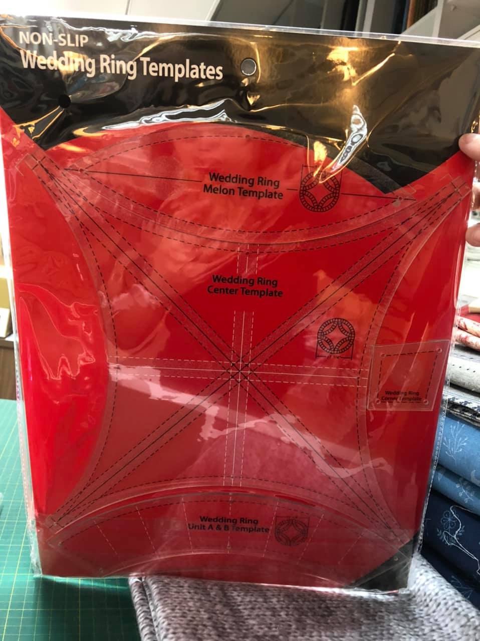 拼布裁切工具【婚戒 wedding ring template】