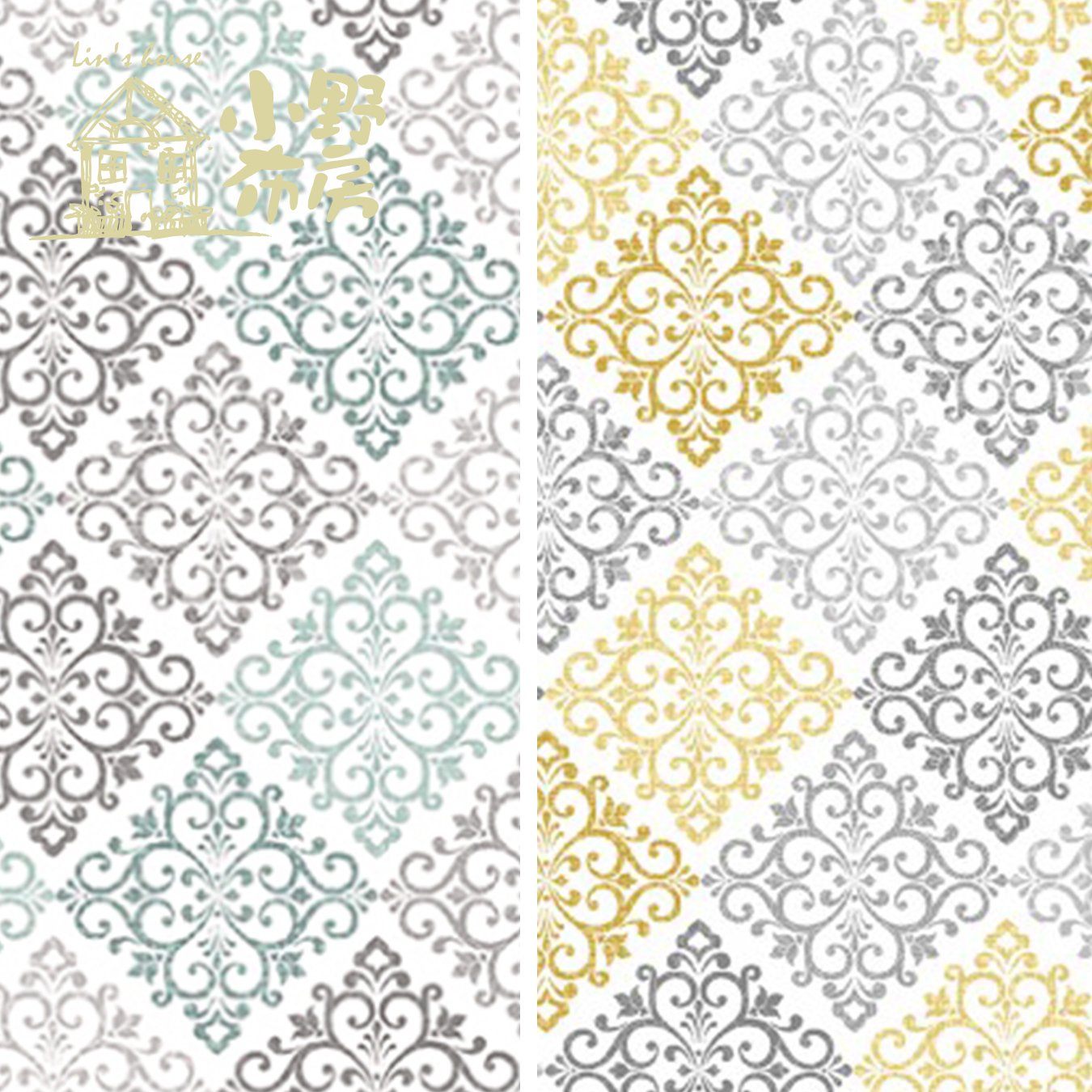 Contempo【錦緞獎章Damask Medallion】