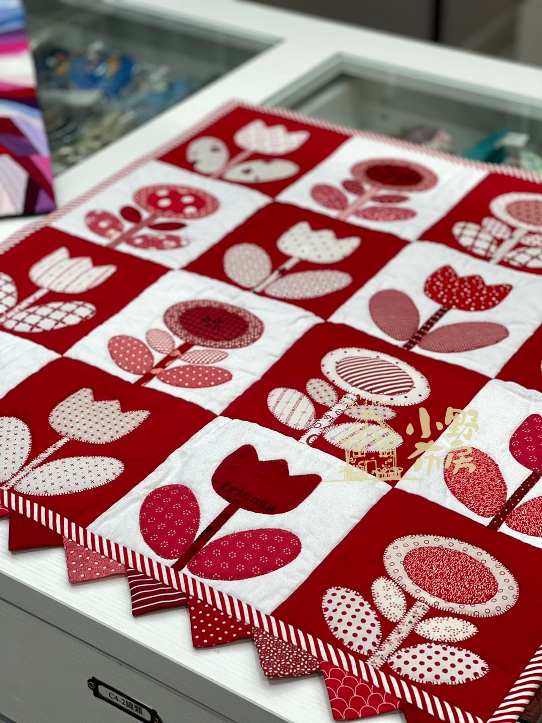 【不定時限定課程】我的小小紅白花園  x 黛安的布作雜貨