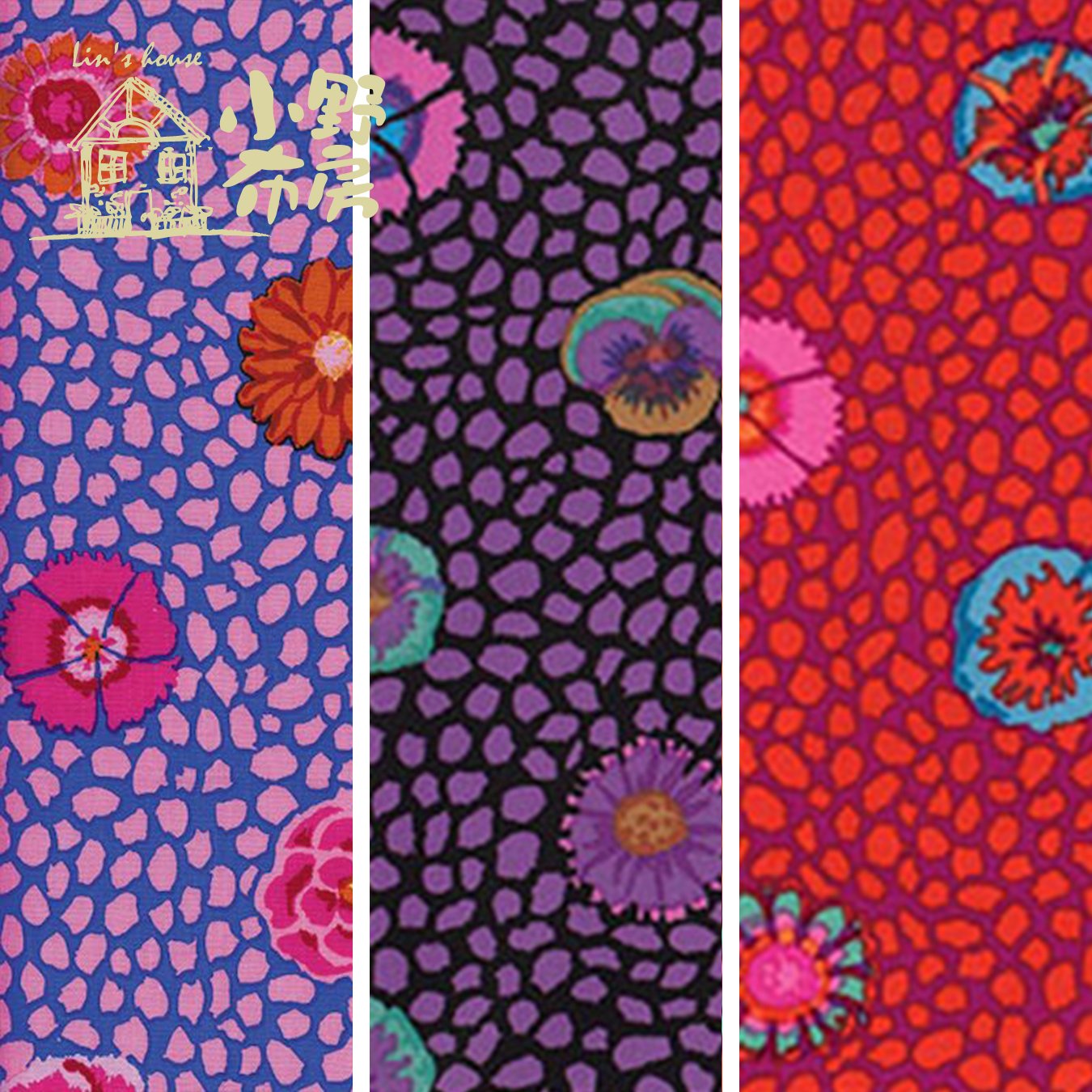 ROWAN【幾內亞花Guinea Flower-2】Kaffe Fassett