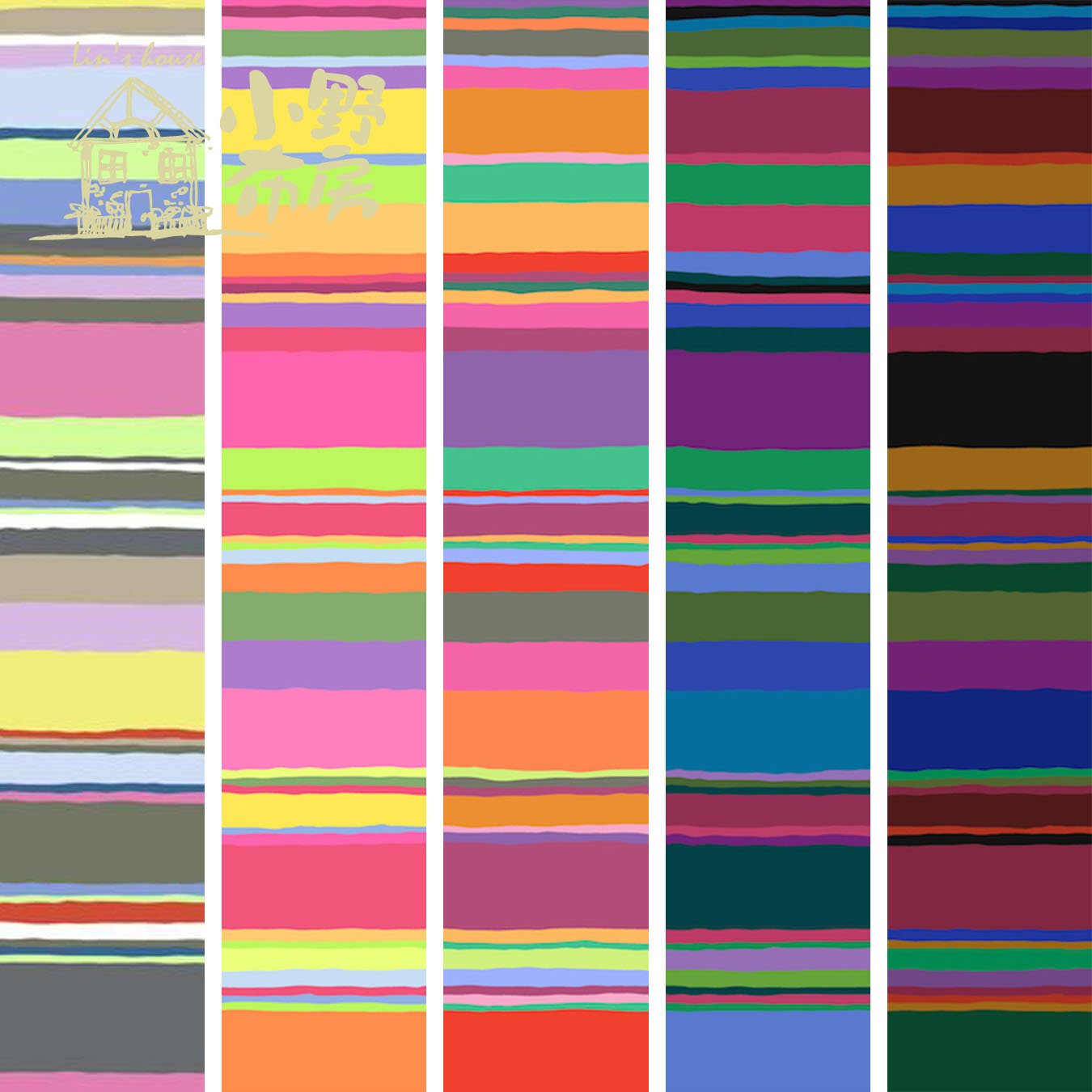 ROWAN【長廊條紋Promenade Stripe】Kaffe Fassett