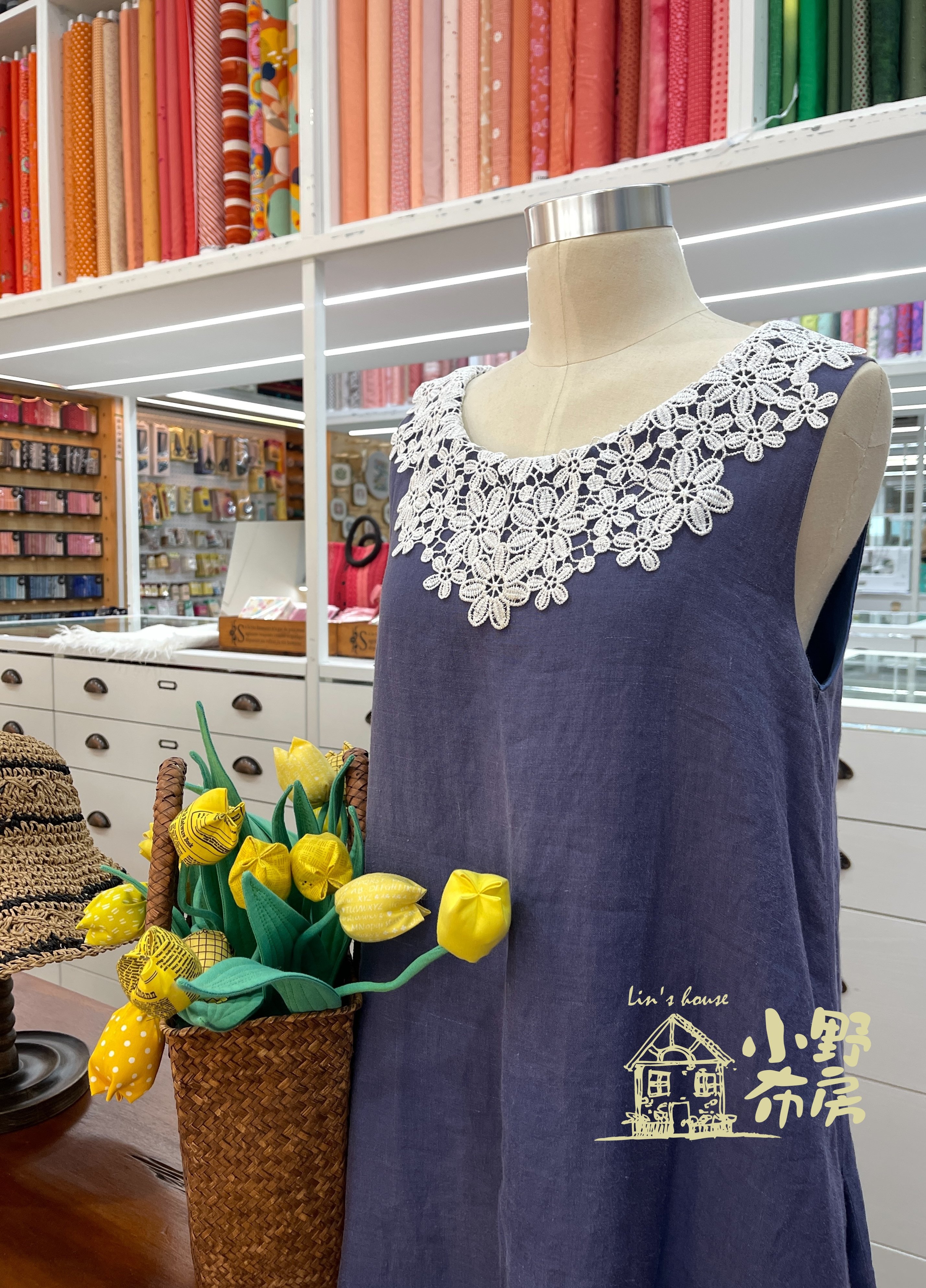 【洋裁課程】夏日半身裙及無袖洋裝