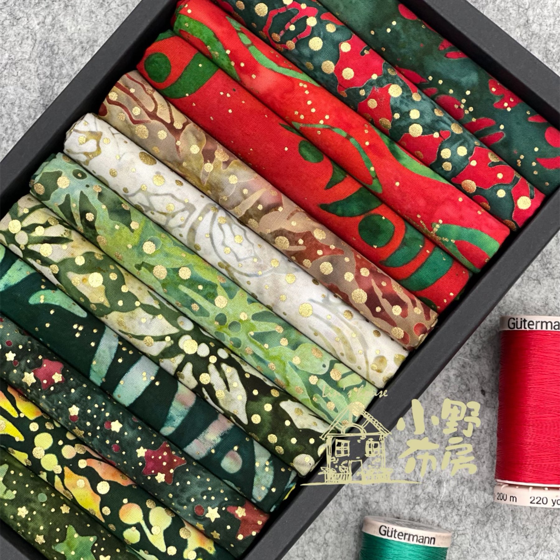 2021【聖誕套布組-蠟染】