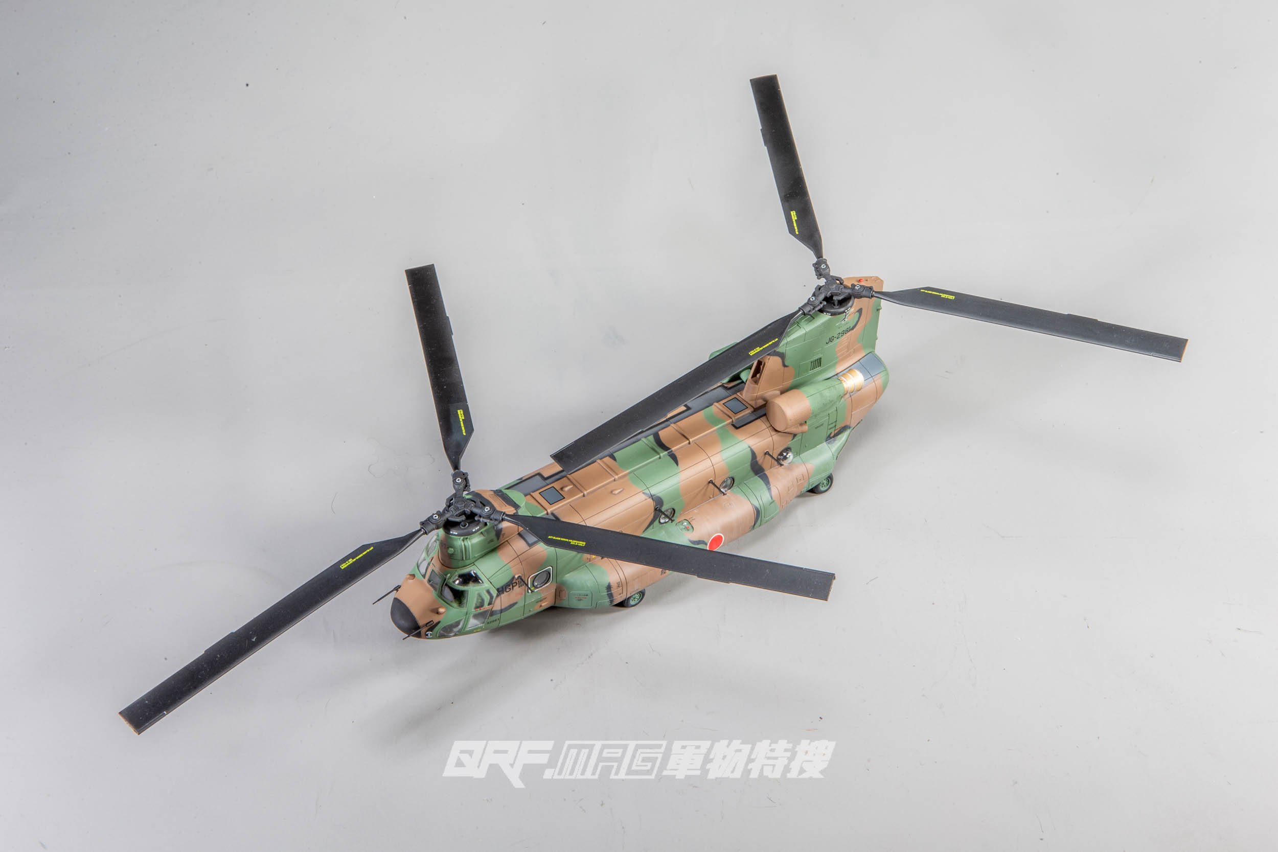 FOV 1/72 CH-47JA JGSDF日本陸上自衛隊 Chinook 契努克運輸直升機