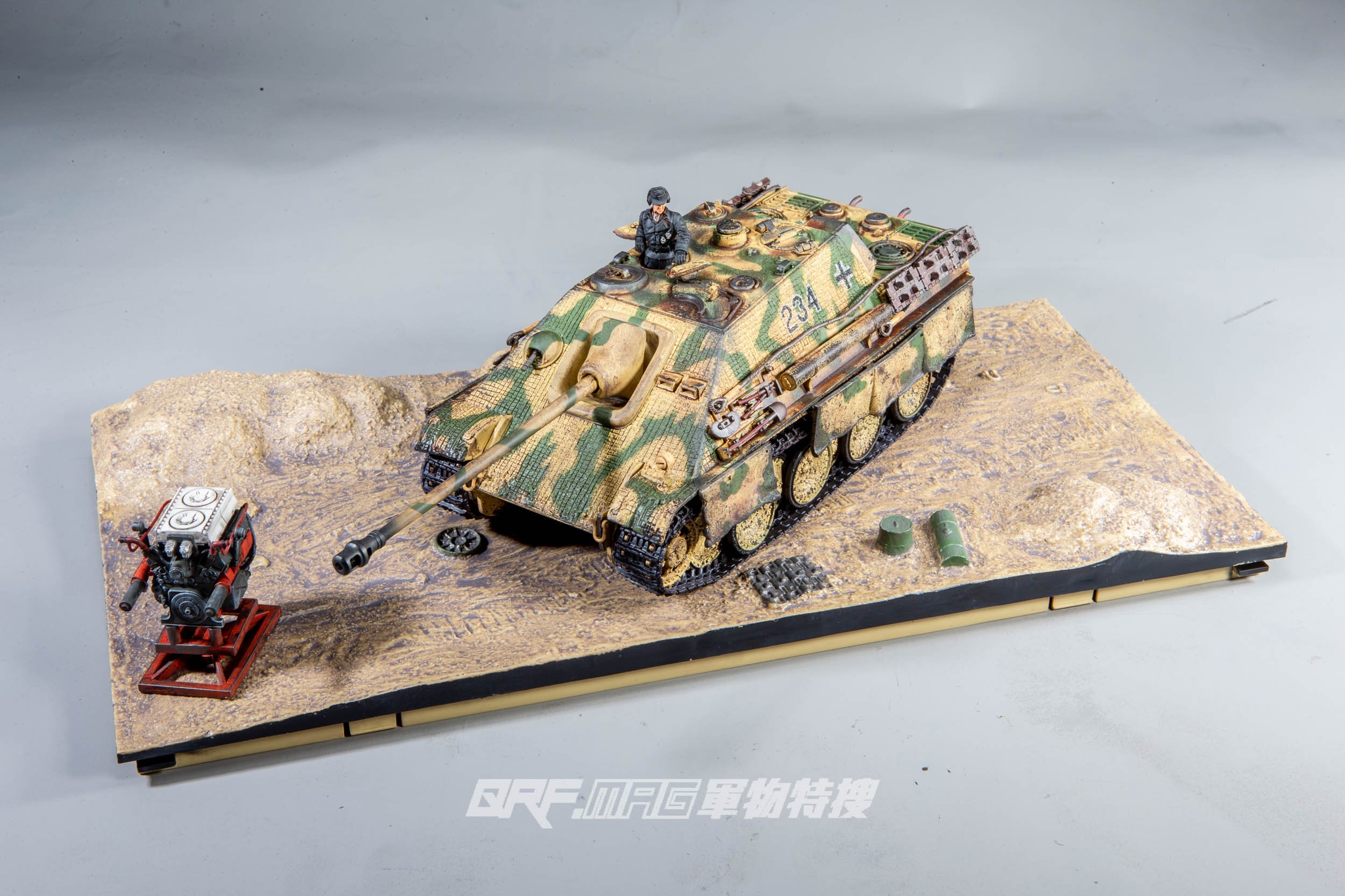FOV 1/32 Jagdpanther Sd.Kfz. 173 二戰德軍 獵豹驅逐戰車