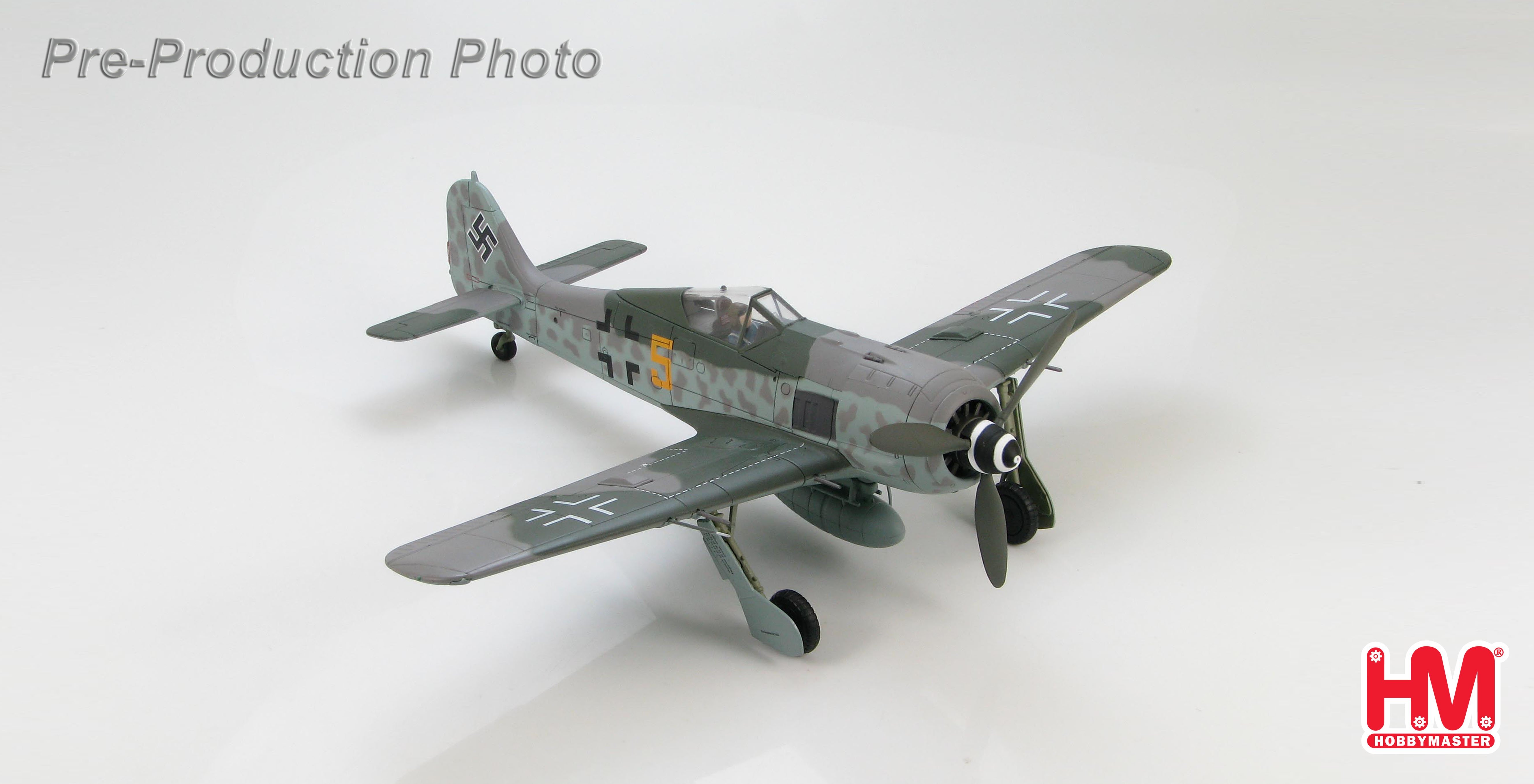 1/48 HM FW190A-6"Yellow 5" 第54戰鬥機聯隊 王牌飛行員奧托·基特爾中尉座機