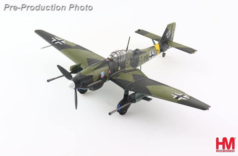 1/72 HM 二戰德國 容克Ju87G-1 斯圖卡俯衝轟炸機"大砲鳥Kanonenvogel"/東線塗裝