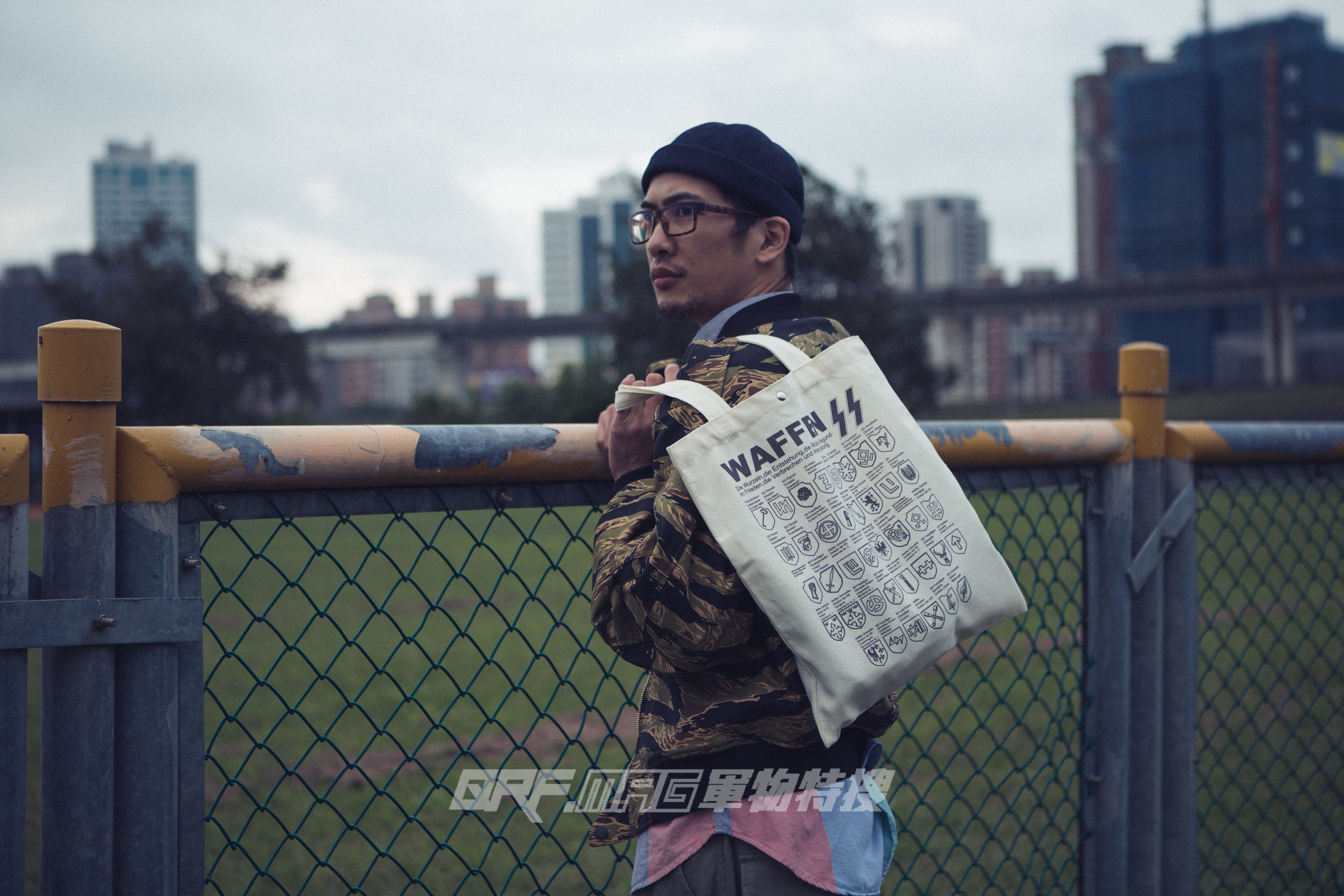 軍事文創帆布袋 Waffen-SS 納粹德國 武裝親衛隊款