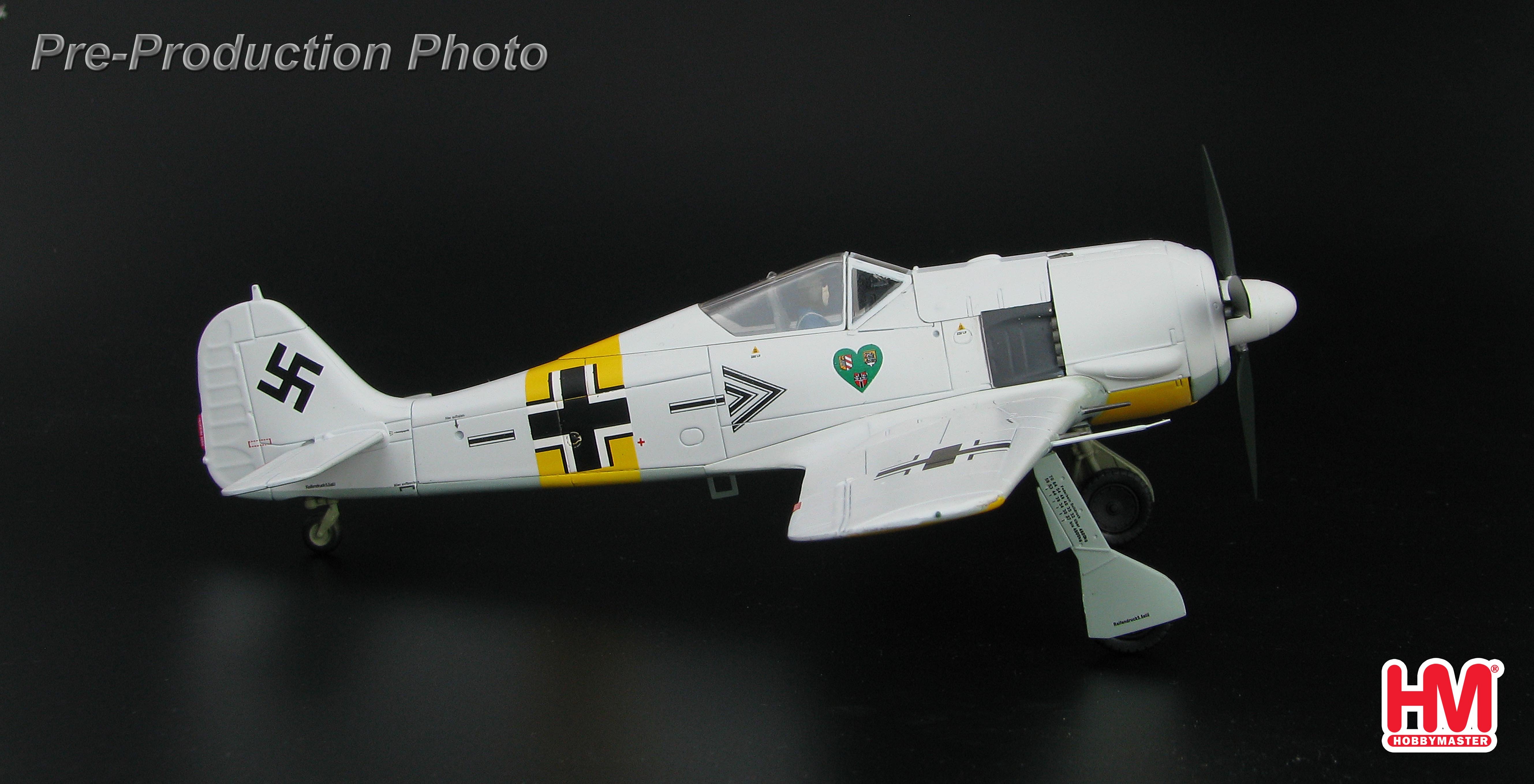 1/48 HM FW190A-4 第54戰鬥機聯隊 王牌飛行員漢內斯·特勞洛夫特座機 1943年東線