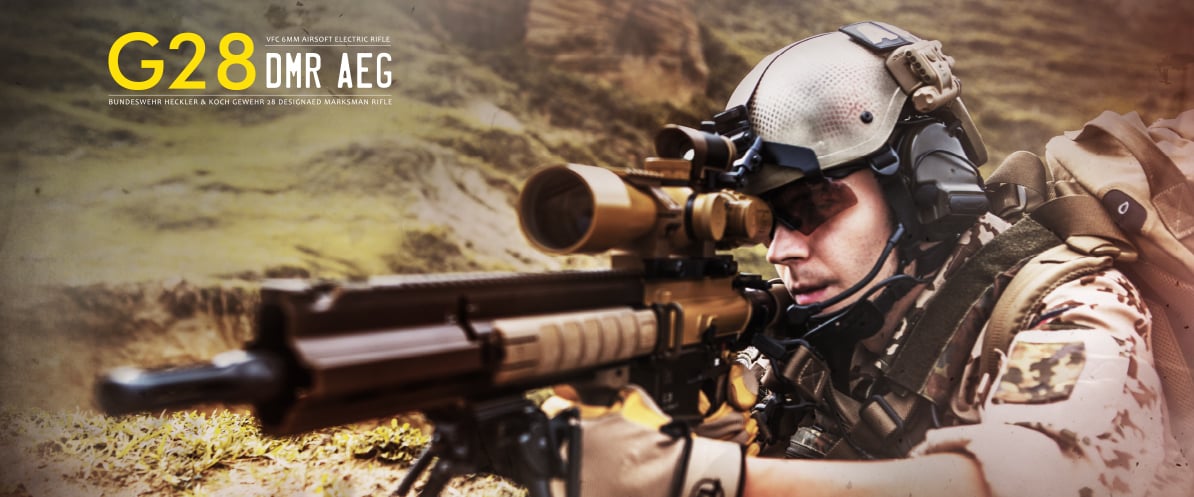 【VFC/UMAREX】HK G28 DMR AEG / 2015-11