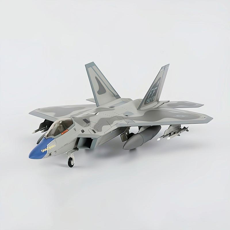 1/72 HM USAF Lockheed Martin F-22 Raptor 藍色機鼻紀念塗裝(輕微盒損已折價)
