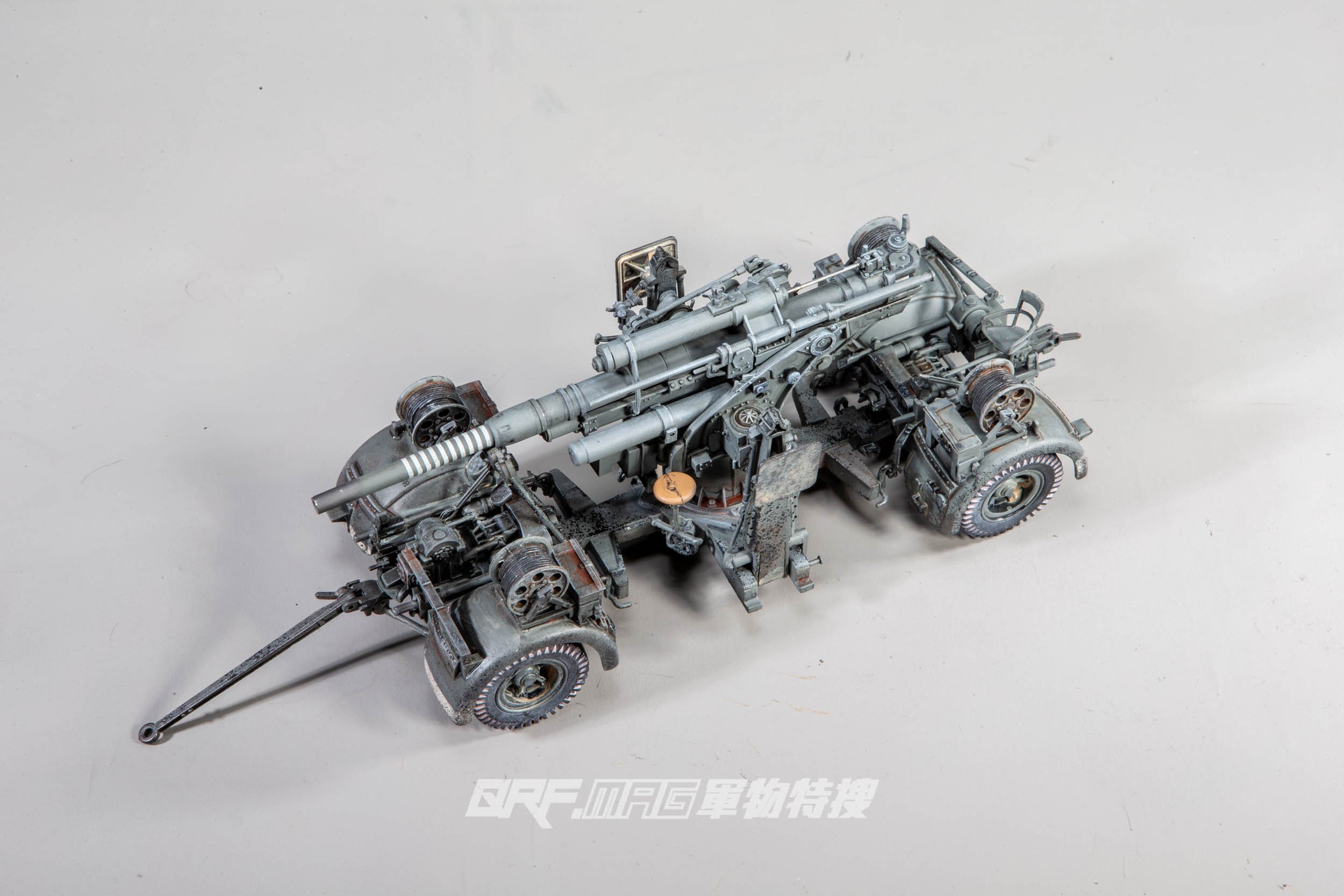 FOV 1/32 二戰德國FlaK 36 88mm防空砲 88砲 野灰舊化版