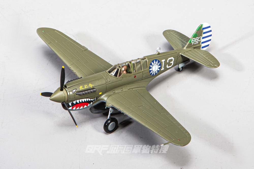 1/72 HM P-40N 太公令 中美混合聯隊 徐華江 王光復座機