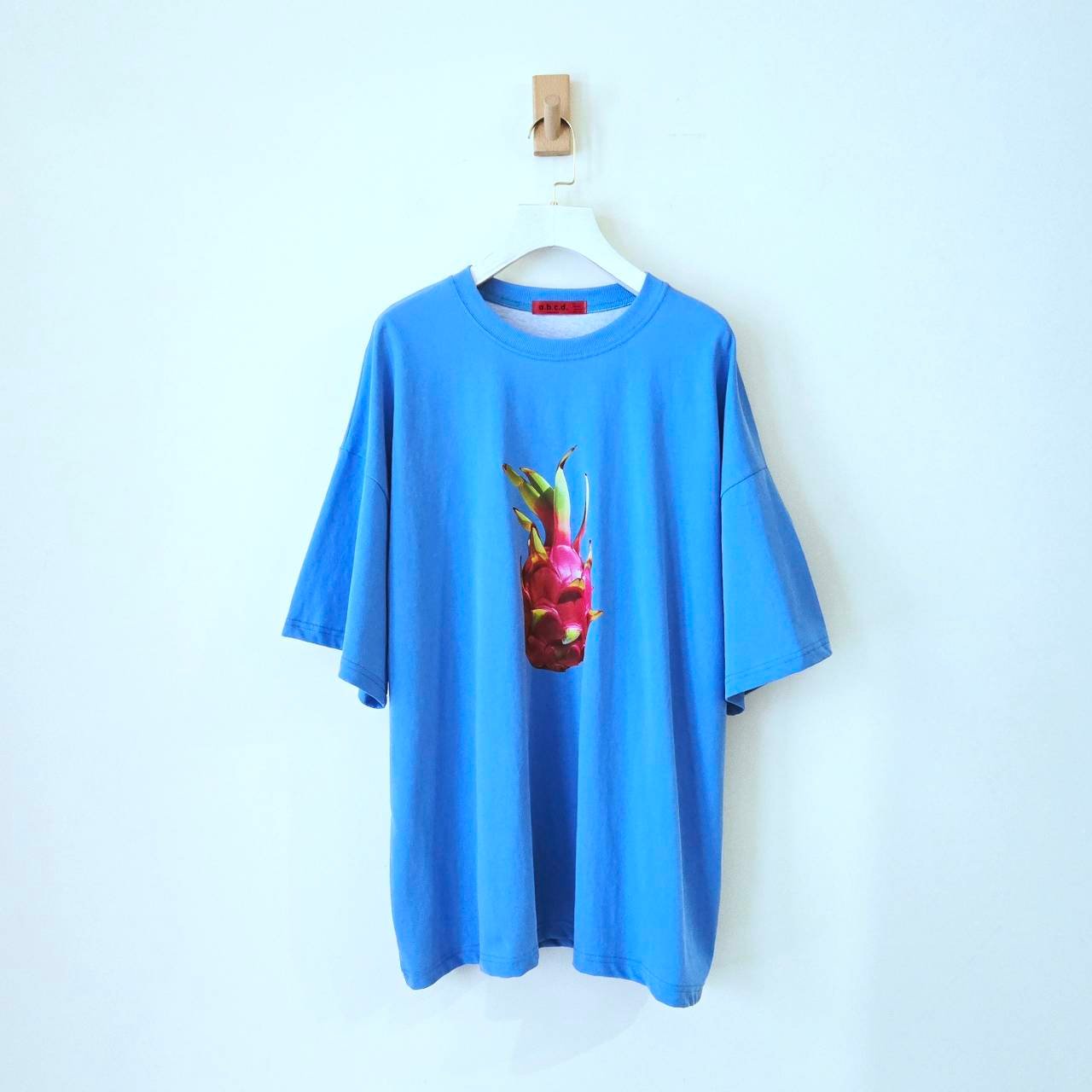 純棉水果印花oversize T-shirt
