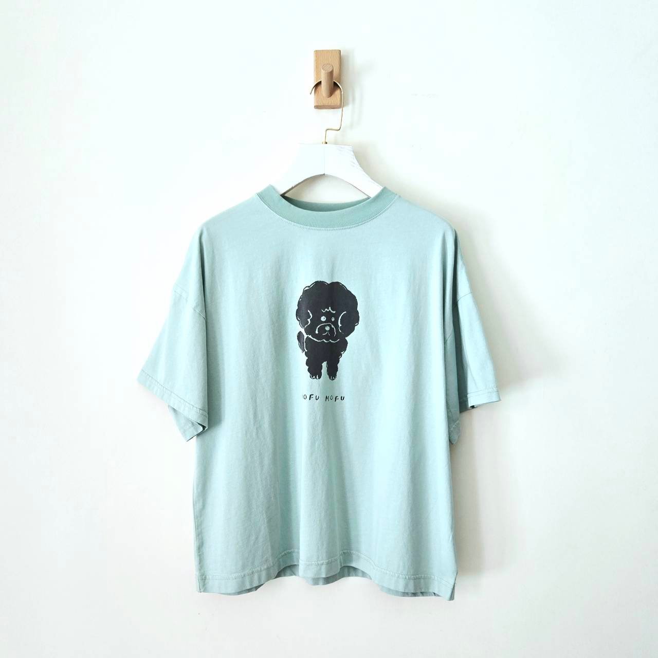 純棉小狗印花短袖T-shirt
