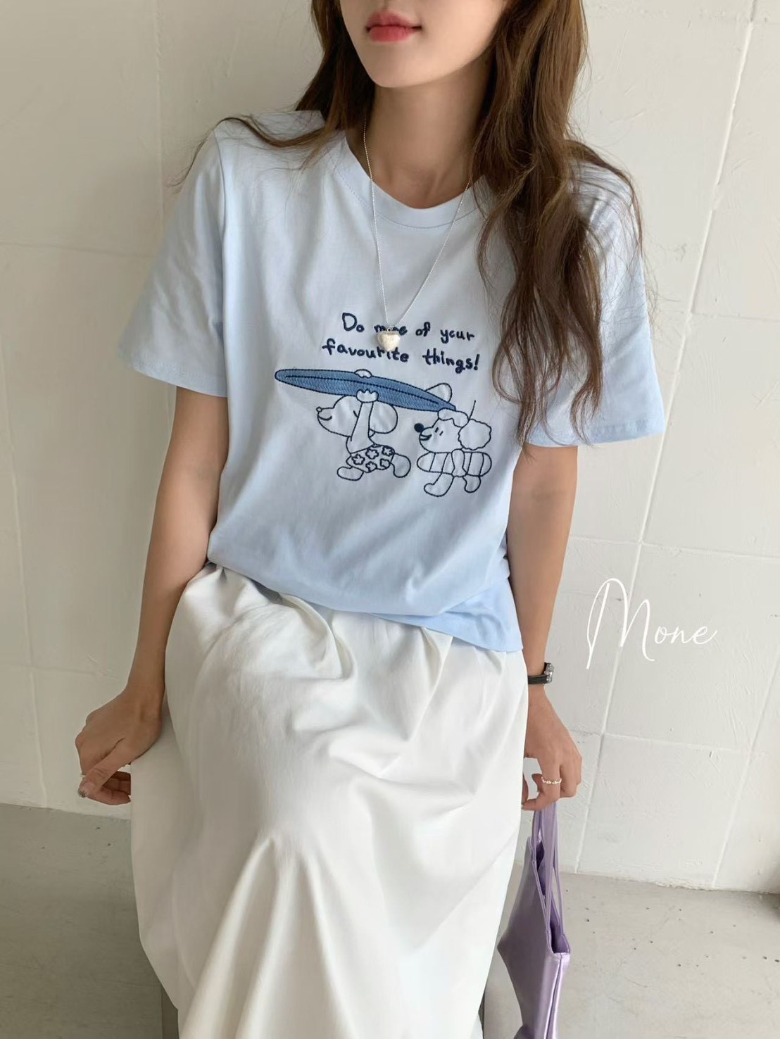 夏日衝浪狗狗tee上衣