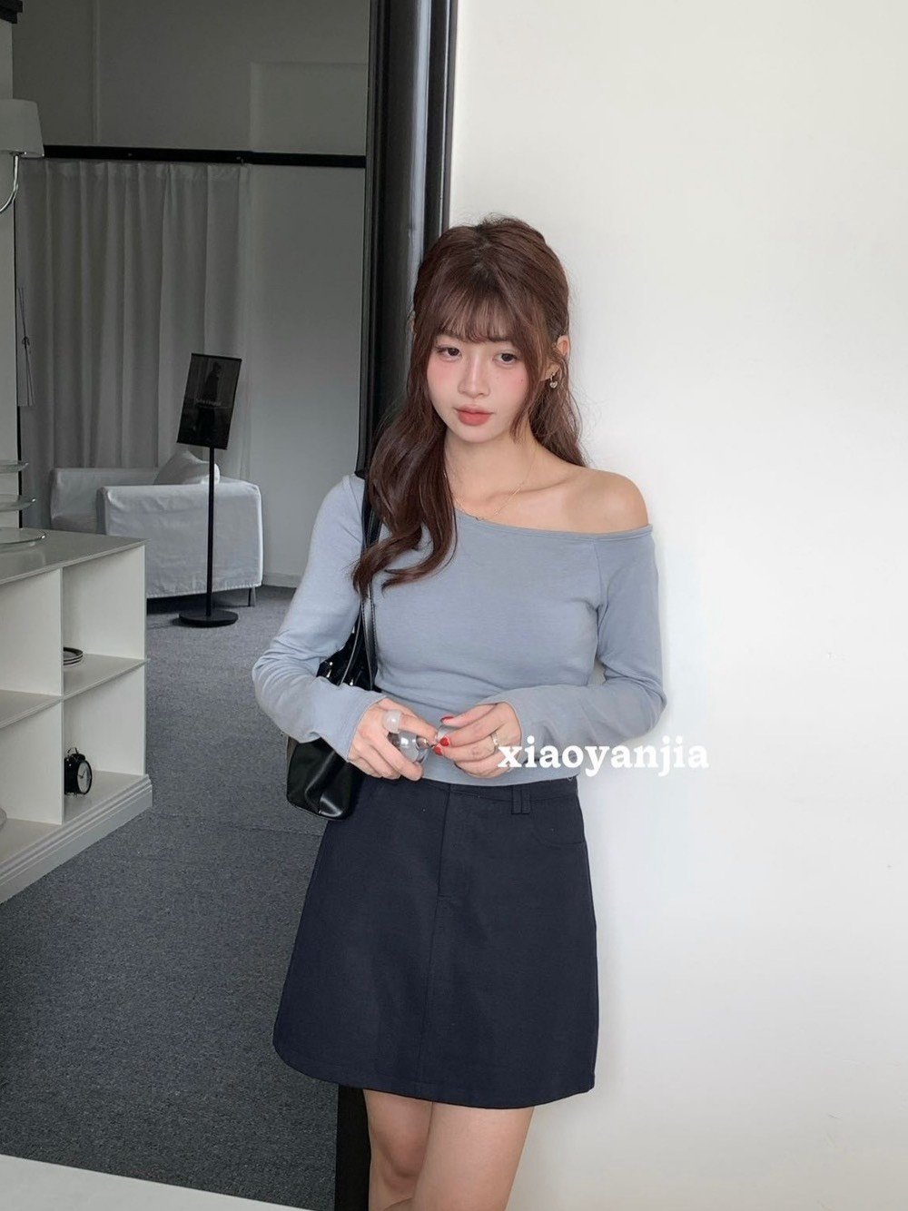 露肩可拆胸墊Bra Top上衣