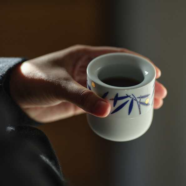 歲寒三友 松、竹、梅杯