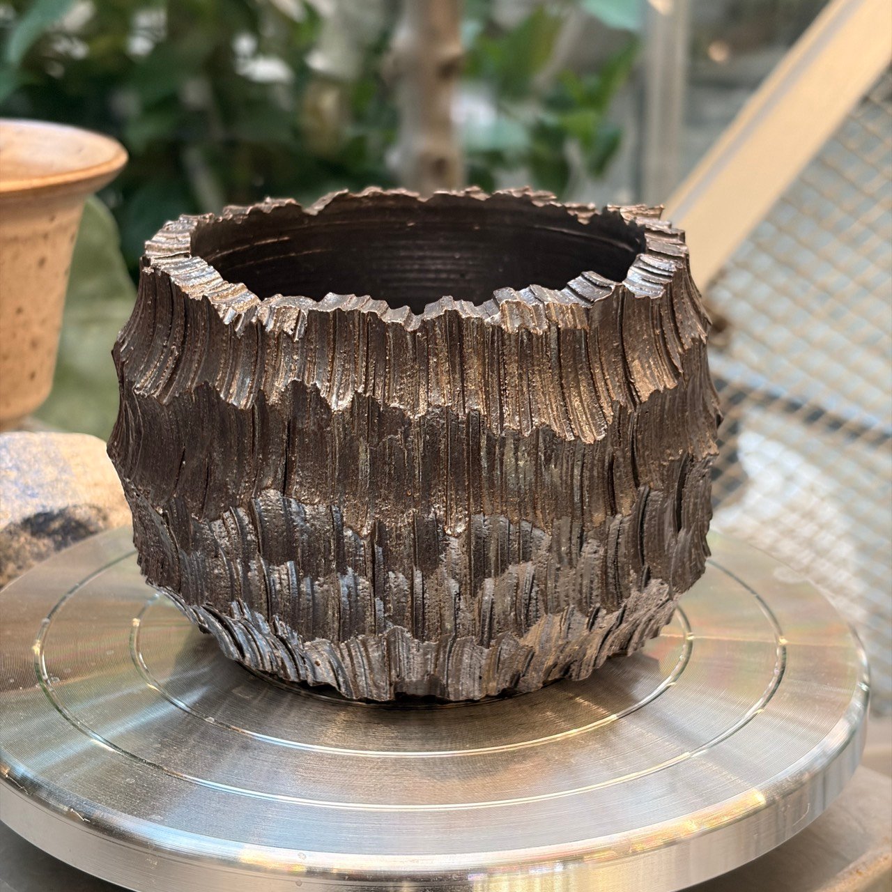 NASHI 盆 片岩 NASHI 盆 片岩