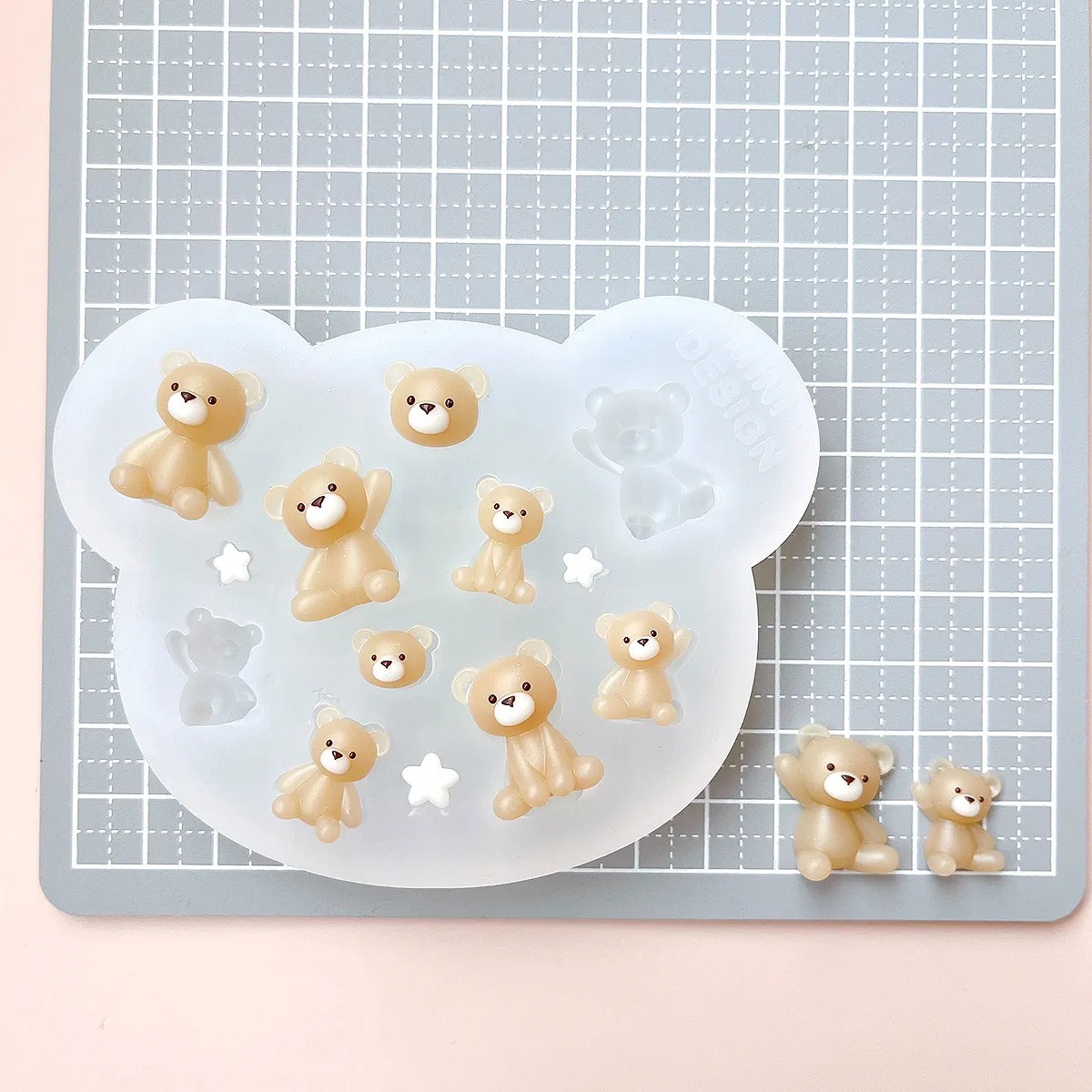 Croccha迷你小熊模具