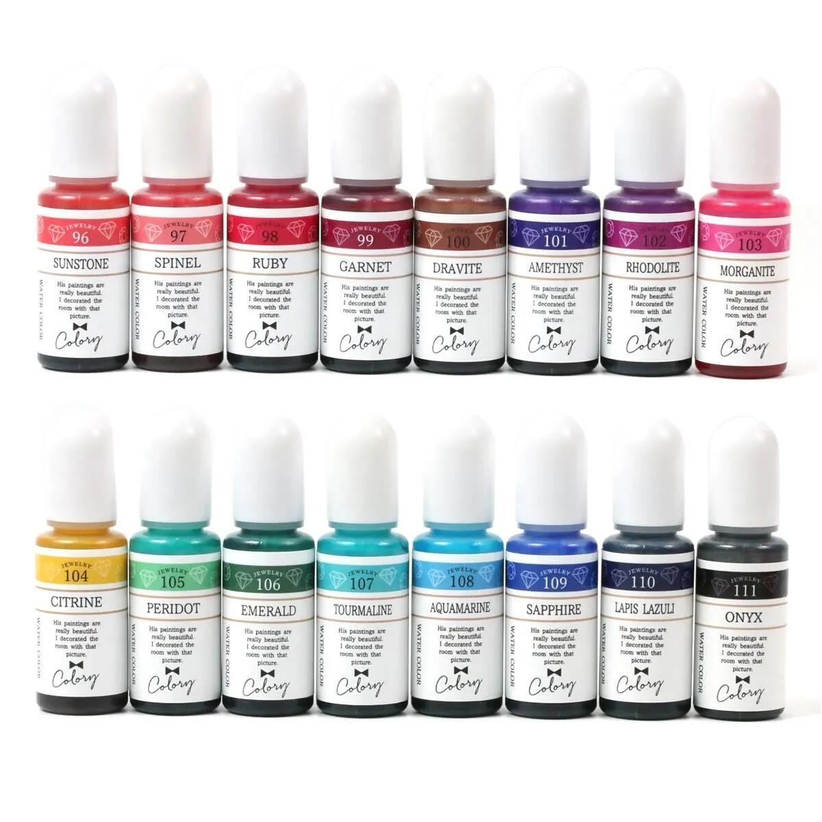 GreenOcean 16色透色色精&16色實色色精