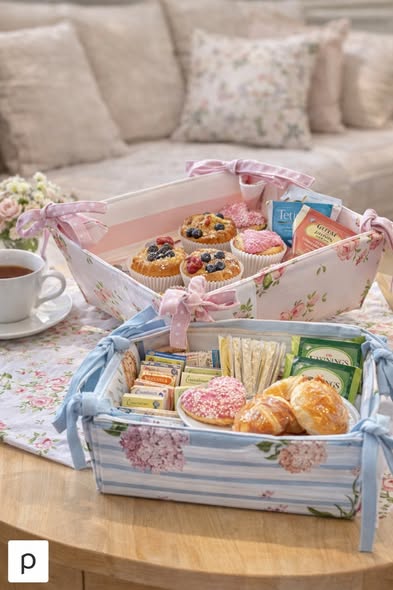 花園時光田園收納籃