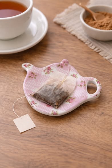 Isabelle Rose玫瑰茶包碟 Isabelle Rose玫瑰茶包碟