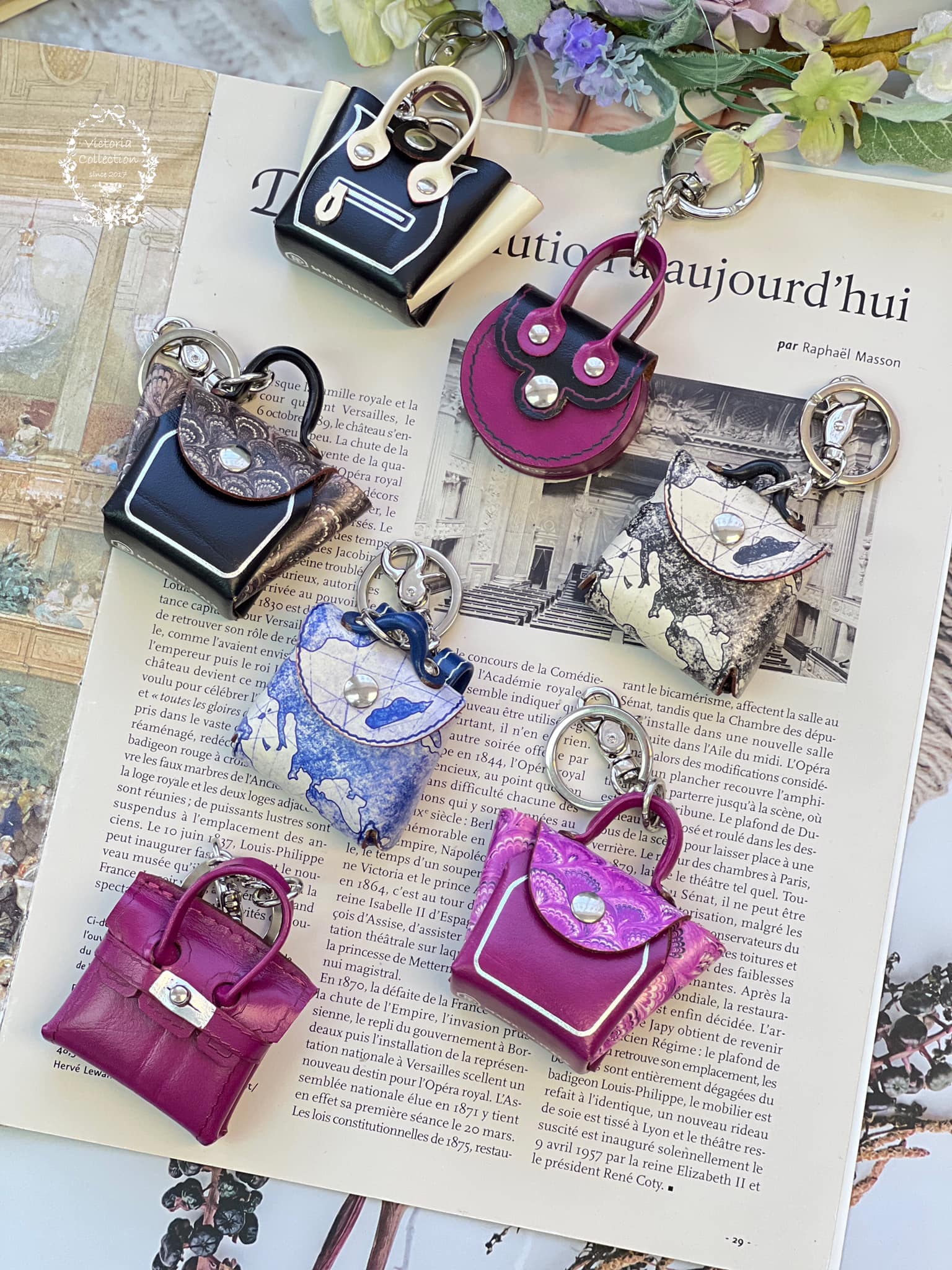 佛羅倫斯製造真皮鑰匙圈